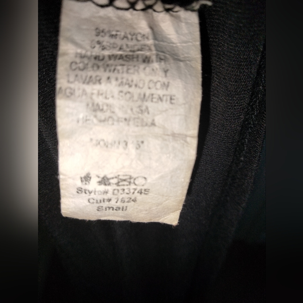 Beeson River (Size S) Black Stretch Basic Slip Po… - image 8